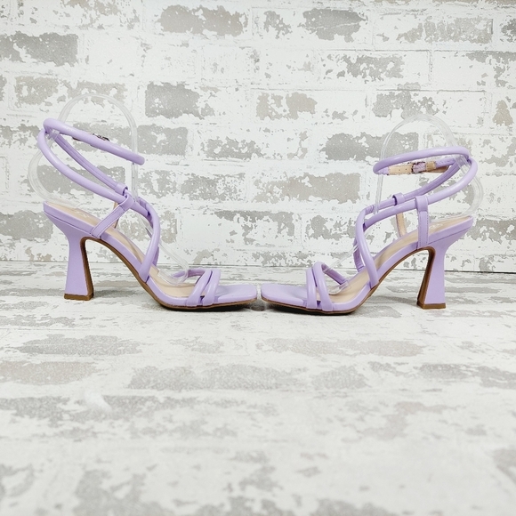 New BP.  Ashlyn Square Toe Strappy Sandal In Purple Betta A279 - Picture 7 of 14